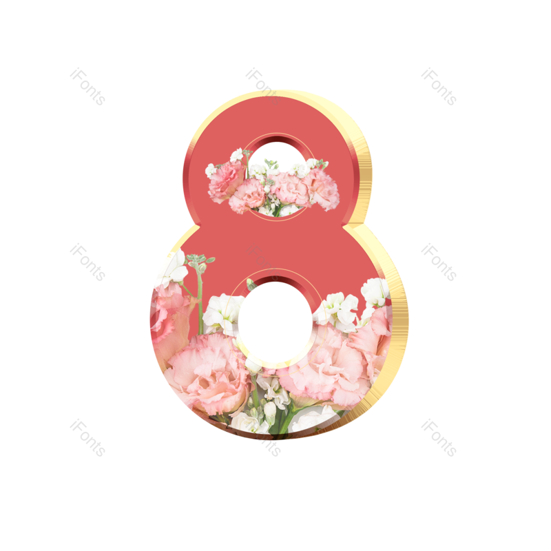 装饰图片,节日元素,玫瑰PNG,女生节免抠素材
